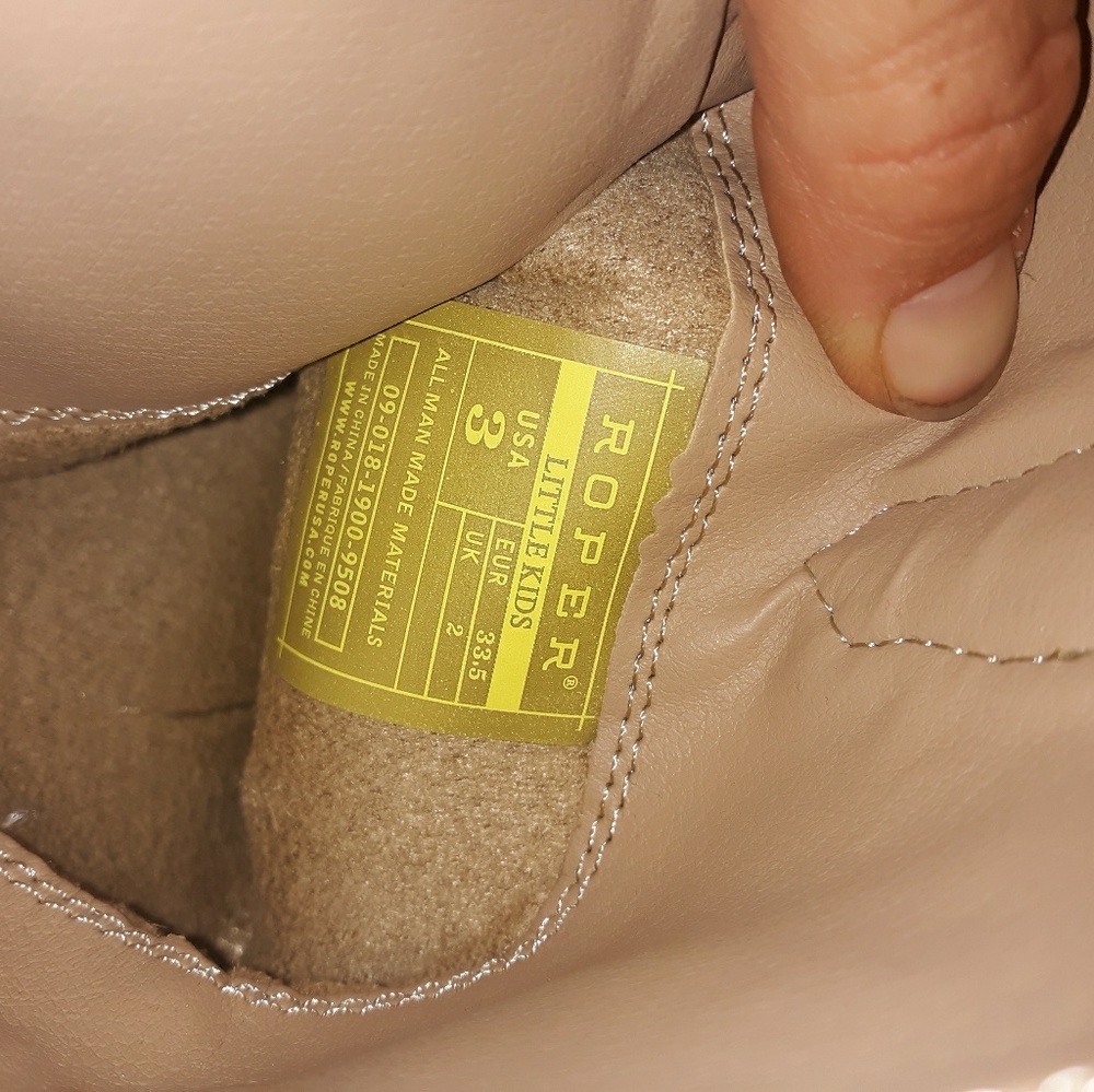 Girls roper cowboy boots - Picture 3 of 3
